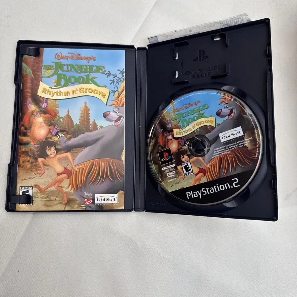 Jungle Book Rhythm N Groove - Sony Playstation 2 PS2 Tested Excellent